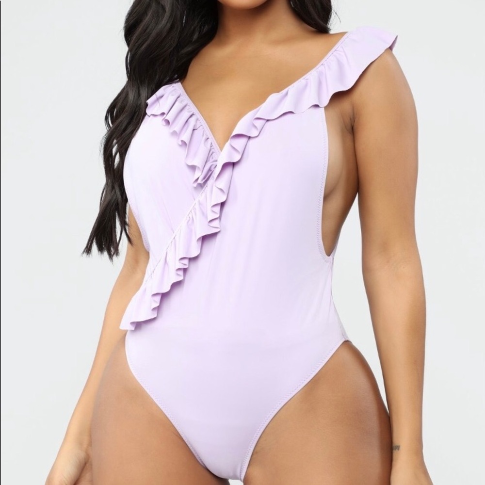 One piece bathing suit